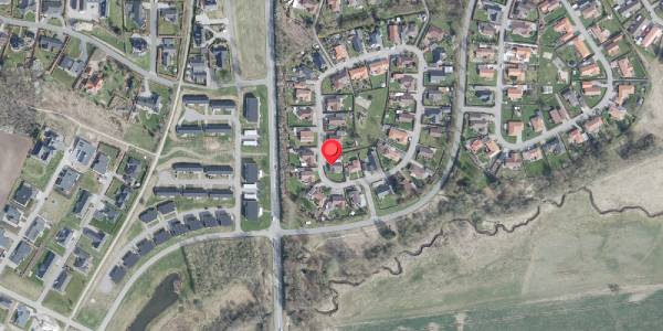 Oversvømmelsesrisiko fra vandløb på Agertoften 43, 9600 Aars