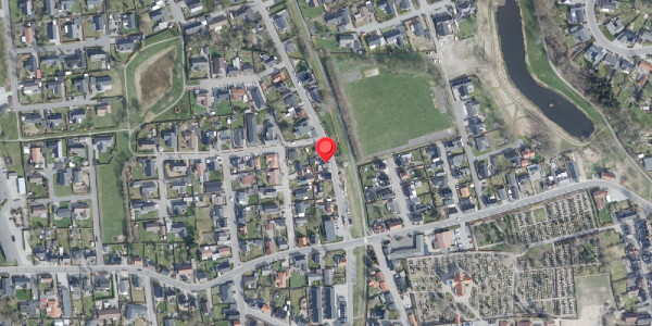 Oversvømmelsesrisiko fra vandløb på Nibevej 21, . , 9600 Aars