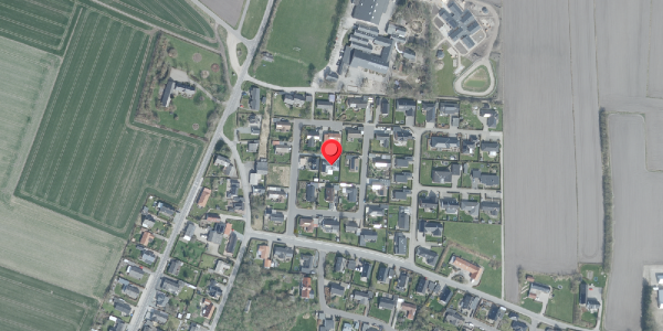 Oversvømmelsesrisiko fra vandløb på Østertoften 36, 7700 Thisted