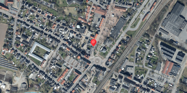 Oversvømmelsesrisiko fra vandløb på Torvet 25, 6580 Vamdrup