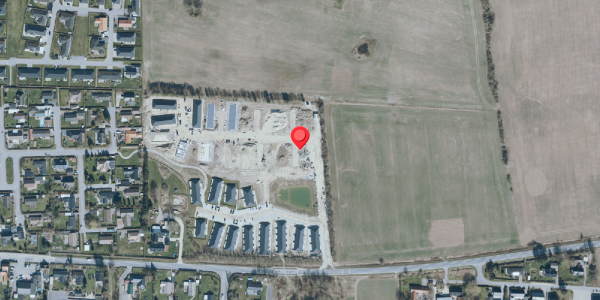Oversvømmelsesrisiko fra vandløb på Rugmarken 1, 4690 Haslev