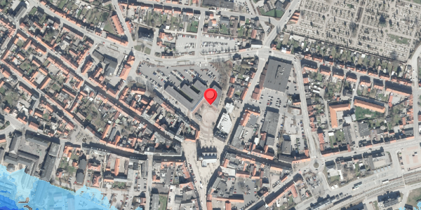 Oversvømmelsesrisiko fra vandløb på Torvet 3, 8500 Grenaa