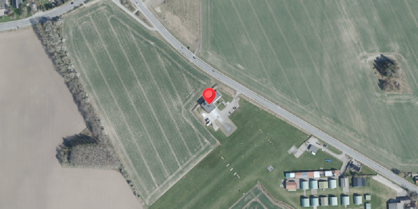 Oversvømmelsesrisiko fra vandløb på Haslevvej 54, 4100 Ringsted