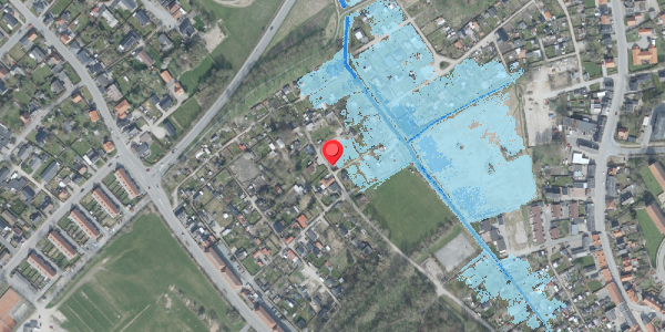 Oversvømmelsesrisiko fra vandløb på Skovengen 74, . , 7700 Thisted