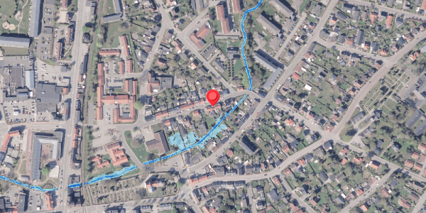 Oversvømmelsesrisiko fra vandløb på Mejerivej 26A, 8300 Odder