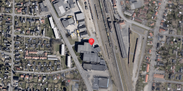 Oversvømmelsesrisiko fra vandløb på Industrivej 2, 6330 Padborg