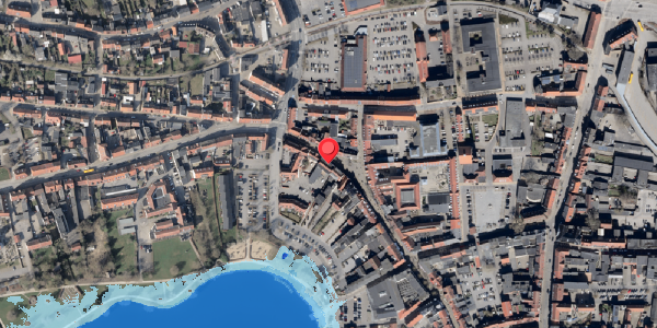 Oversvømmelsesrisiko fra vandløb på Storegade 25, 6100 Haderslev