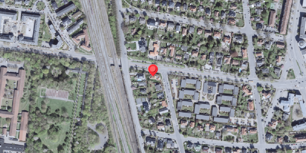 Oversvømmelsesrisiko fra vandløb på Lundevangsvej 25, 2900 Hellerup