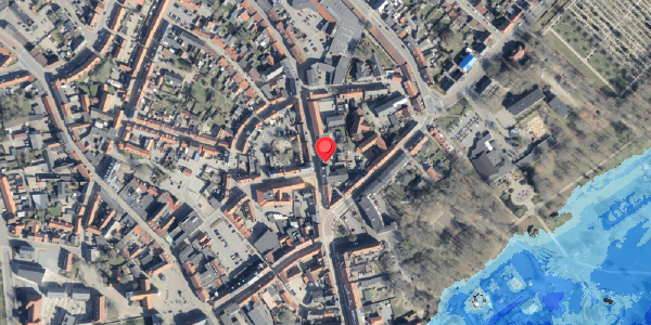 Oversvømmelsesrisiko fra vandløb på Storegade 36B, . , 6800 Varde