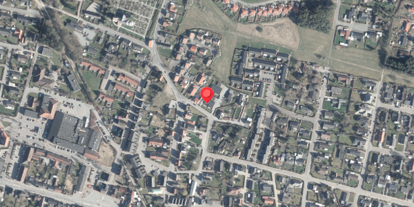 Oversvømmelsesrisiko fra vandløb på Juelsgade 13B, 8963 Auning