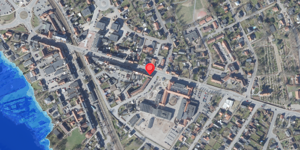 Oversvømmelsesrisiko fra vandløb på Skanderborgvej 36, 8680 Ry