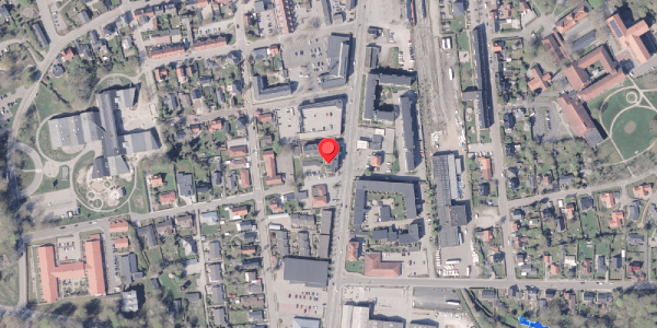 Oversvømmelsesrisiko fra vandløb på Banegårdsgade 22, . , 8300 Odder
