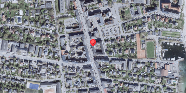 Oversvømmelsesrisiko fra vandløb på Strandvejen 98, 2900 Hellerup