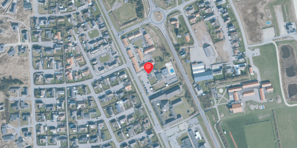Oversvømmelsesrisiko fra vandløb på Parallelvej 116, 6960 Hvide Sande