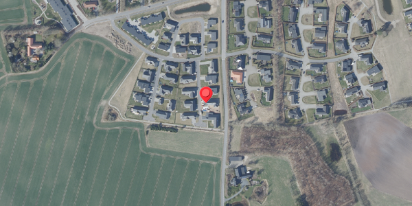 Oversvømmelsesrisiko fra vandløb på Thoruplund 34, 8600 Silkeborg