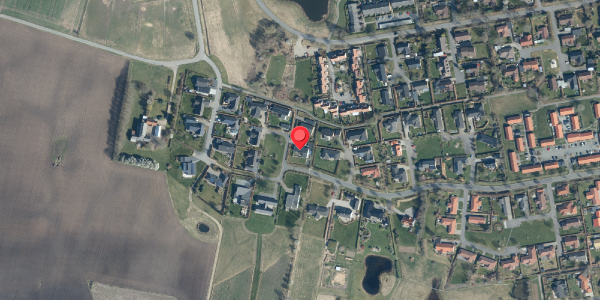 Oversvømmelsesrisiko fra vandløb på Hvesager 292, . , 7300 Jelling