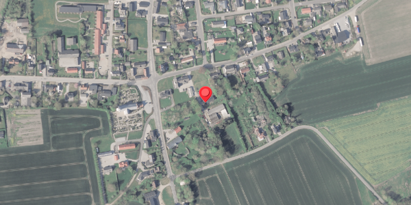 Oversvømmelsesrisiko fra vandløb på Rigtrupvej 4A, 8370 Hadsten