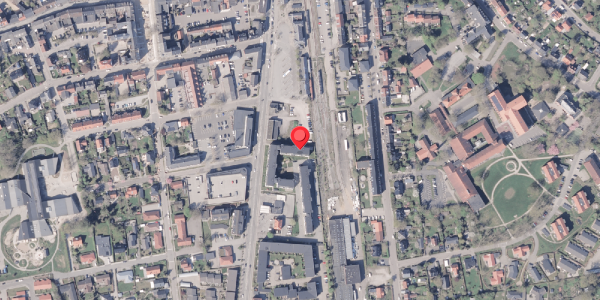 Oversvømmelsesrisiko fra vandløb på Banegårdsparken 21, 8300 Odder