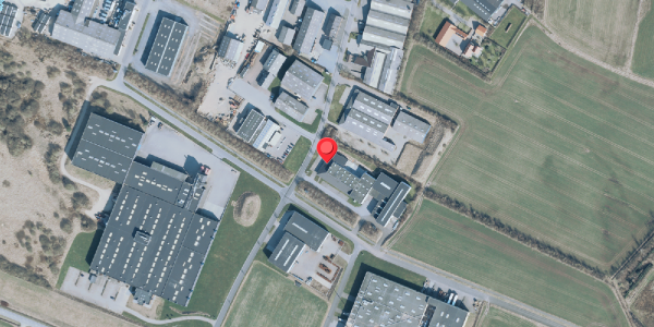 Oversvømmelsesrisiko fra vandløb på Nr Bjertvej 21, 7830 Vinderup