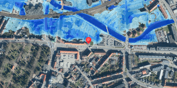 Oversvømmelsesrisiko fra vandløb på Riberdyb 26, . , 6000 Kolding