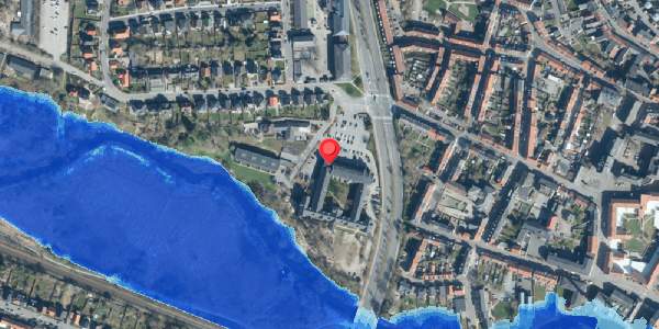 Oversvømmelsesrisiko fra vandløb på Engstien 3, . , 6000 Kolding