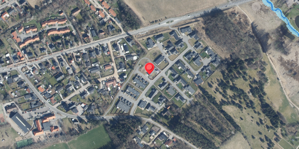 Oversvømmelsesrisiko fra vandløb på Skelleruptoften 23, 8600 Silkeborg