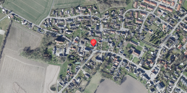 Oversvømmelsesrisiko fra vandløb på Terslev Bygade 34B, . , 4690 Haslev