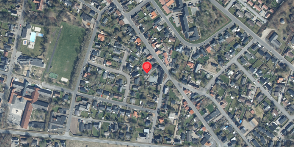 Oversvømmelsesrisiko fra vandløb på Bredgade 68B, 7441 Bording