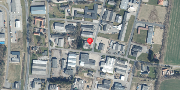 Oversvømmelsesrisiko fra vandløb på Industrivej 12, 8653 Them