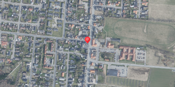 Oversvømmelsesrisiko fra vandløb på Bredgade 36, 9490 Pandrup