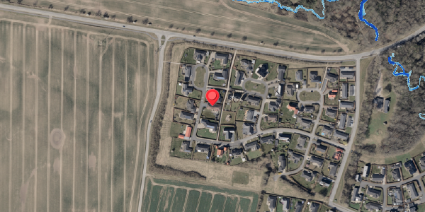 Oversvømmelsesrisiko fra vandløb på Harevej 4, 6300 Gråsten