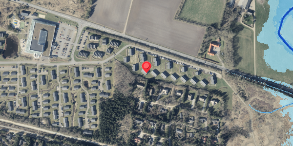 Oversvømmelsesrisiko fra vandløb på Lønne Feriepark 69D, 6830 Nørre Nebel