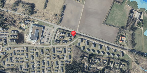 Oversvømmelsesrisiko fra vandløb på Lønne Feriepark 113E, 6830 Nørre Nebel