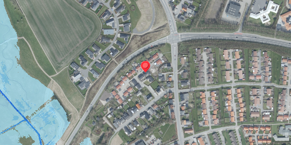 Oversvømmelsesrisiko fra vandløb på Engdraget 6, . , 7700 Thisted