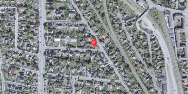 Oversvømmelsesrisiko fra vandløb på Valeursvej 2, 2900 Hellerup