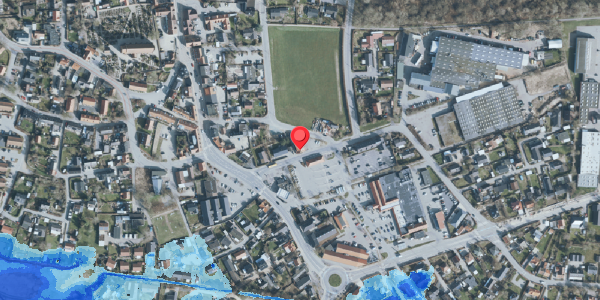 Oversvømmelsesrisiko fra vandløb på Stationsvej 5, 3550 Slangerup