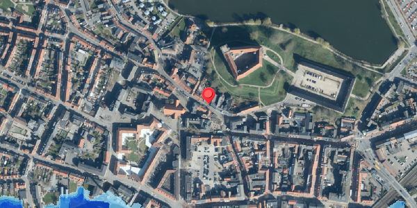 Oversvømmelsesrisiko fra vandløb på Adelgade 4, . , 6000 Kolding