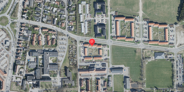 Oversvømmelsesrisiko fra vandløb på Regimentet 18, 4100 Ringsted