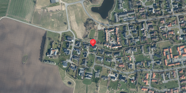Oversvømmelsesrisiko fra vandløb på Hvesager 296, . , 7300 Jelling