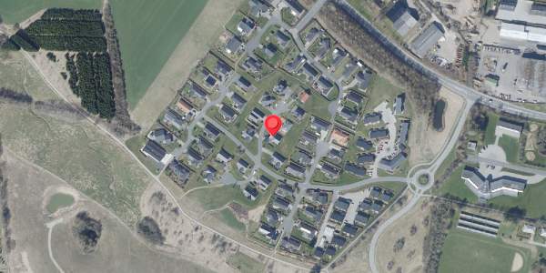 Oversvømmelsesrisiko fra vandløb på Harevænget 20, . , 8450 Hammel