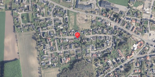 Oversvømmelsesrisiko fra vandløb på Fuglevænget 19, 9500 Hobro