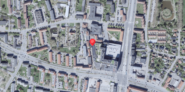 Oversvømmelsesrisiko fra vandløb på Herlev Torv 18, 2730 Herlev