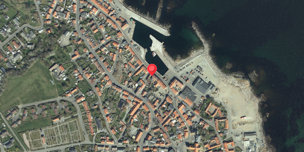 Oversvømmelsesrisiko fra vandløb på Vinkelstræde 1B, . , 3770 Allinge