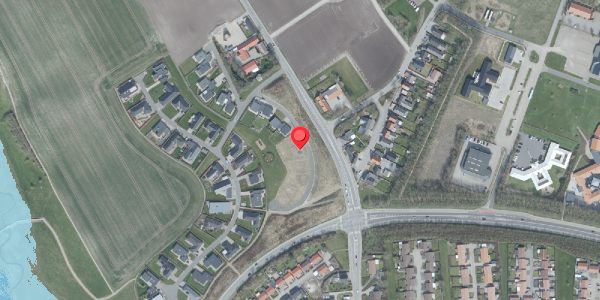 Oversvømmelsesrisiko fra vandløb på Vingen 12, 7700 Thisted