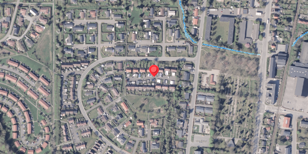 Oversvømmelsesrisiko fra vandløb på Christianslund 1, 8300 Odder