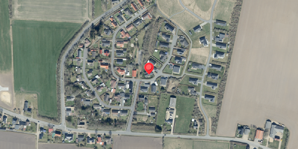 Oversvømmelsesrisiko fra vandløb på Østertoften 50, 6740 Bramming