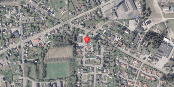 Oversvømmelsesrisiko fra vandløb på Fyrreparken 43A, . , 8961 Allingåbro