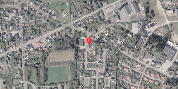 Oversvømmelsesrisiko fra vandløb på Fyrreparken 43B, . , 8961 Allingåbro