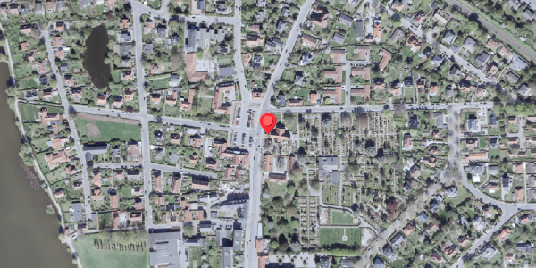 Oversvømmelsesrisiko fra vandløb på Gentoftegade 21, 2820 Gentofte