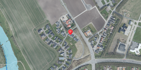 Oversvømmelsesrisiko fra vandløb på Vingen 2, 7700 Thisted